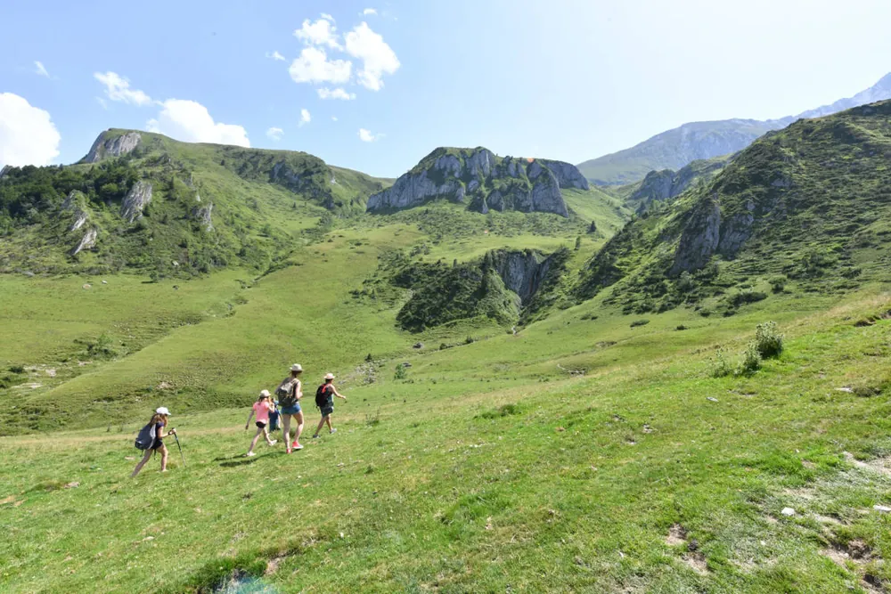 Le massif du Gabizos, dans le Val d’Azun